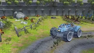Driving in Haven City!