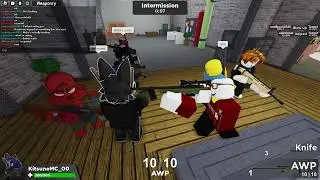 The CRAZIEST cheater in Roblox Weaponry!