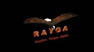 Cinema 4D rigged eagle model preview