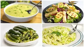 4 необычных и очень вкусных БЛЮДА ИЗ КАБАЧКОВ. Рецепты от Всегда Вкусно!