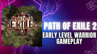 Path of Exile 2 Early Level Warrior Gameplay #pathofexile2 #videogames #pcgaming