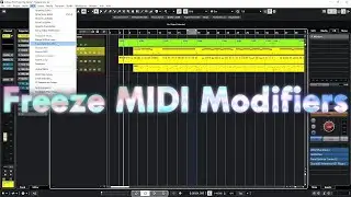Freeze MIDI Modifiers