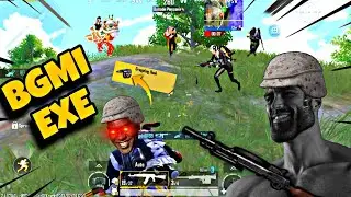 BGMI 😂 Funny video EXE Gameplay | PUBG mobile funny moments | BGMI Funny moments