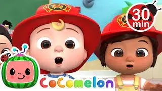 Fire Drill Song | with Nina and JJ | Cocomelon Nursery Rhymes for Kids