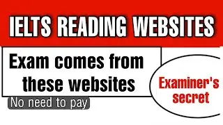 IELTS reading comes from these websites | Ielts reading websites free