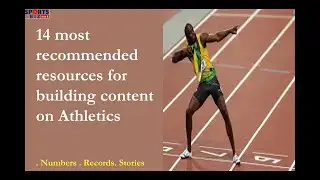14 Most recommended resources for building content on Athletics