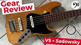 Gear Review #170 - Sire Marcus Miller V5 Roasted maple neck  com Sadowsky onboard preamp