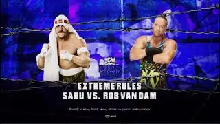 WWE 2K24 | Sabu vs Rob Van Dam