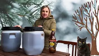 WINTER HAS COME TO BELARUSIANS, CHICKENS ARE IN SHOCK/ BIRCH SAP WITH LIDSKIE KVASS. WE DO EVERYT...