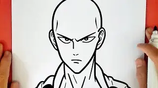COMO DESENHAR O SAITAMA DE ONE PUNCH MAN