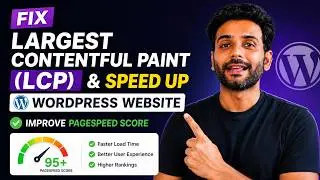 How to FIX Largest Contentful Paint & Increase Website speed (In-depth Video)