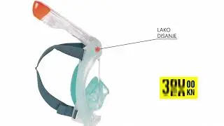 Decathlon ljeto 2021. - Easybreath maska