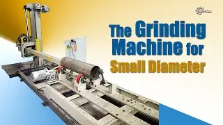 The grinding machine for small diameter pipes/Metal pipe inner and outer surface polishing equipment
