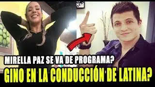 GINO PESARESSI REEMPLAZARÍA A MIRELLA PAZ EN MUJERES AL MANDO?
