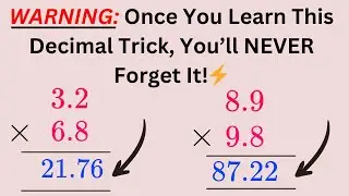 The Decimal Rule NOBODY Talks About!😳🔥