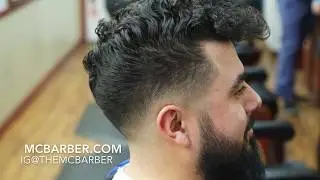Barber Tutorial: Low (Drop) Bald Fade with Curly Hair