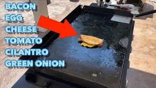 Blackstone Breakfast Bliss | Overstuffed Tacos