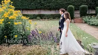 Brickwall house wedding video | Hannah & Luke