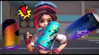 Aleta at War Over Soda? Secret Animation in T3 Arena