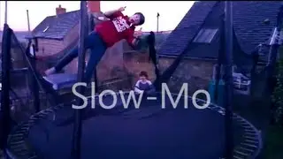 (1000FPS) Trampoline Twixtor Test
