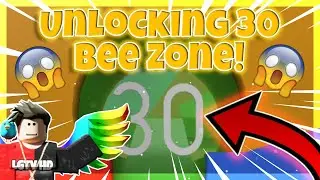 🤯 I UNLOCKED THE *30* BEE ZONE! - Bee Swarm Simulator [ROBLOX]