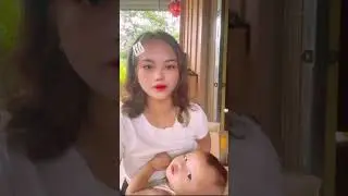 A MOTHER'S BEAUTIFUL MOMENT OF NURSING WITH LOVE ❤️