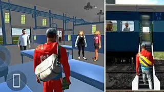 indian bike driving 3D new update train ma baithane ka cheat code/How to sit in train #viral