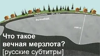 [русские субтитры] - Что такое вечная мерзлота?