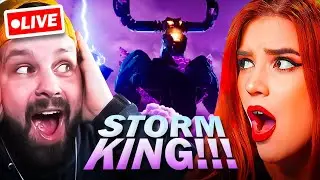 STORM KING BATTLES w/ @Reddysh in LEGO Fortnite: Odyssey!!!