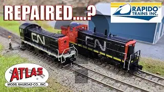 Warranty Repairs - Rapido GMD-1 & Atlas Alco S-2 - Did they get Fixed?