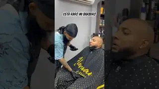 Está raro mi barbero 😂 #barber