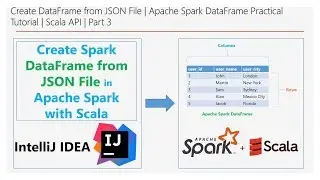 Create DataFrame from JSON File | Spark DataFrame Practical | Scala API | Part 3 | DM | DataMaking