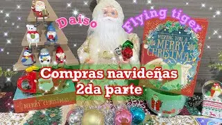 2da parte de mis compras de navidad (Daiso ~ Flying tiger)