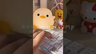 Cute haul 🧸 duck lamp | desk setup | #kawaii