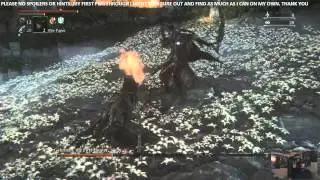 Bloodborne - First time killing Gehrman, The First Hunter