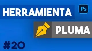 Aprende a usar la HERRAMIENTA PLUMA de manera FÁCIL || Curso de Photoshop básico 🅿️#20