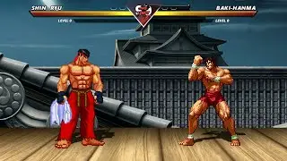 SHIN RYU vs BAKI HANMA - Street fighter vs Baki | DEATH BATTLE‼️