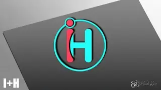 Make professional IH logo within a minute |Professional Logo Design | How make logo on pixellab