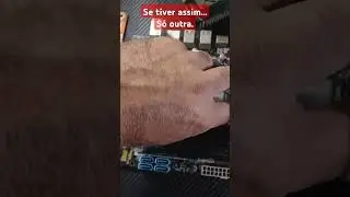 Não perca tempo com placa mãe assim!