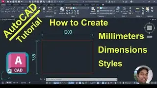 How to Create a Millimeters Unit Dimension style in AutoCAD