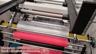 Fully Automatic Rewinder, Stretch Film Machine, Industrial Rewinding  Machine Run Test #wintech