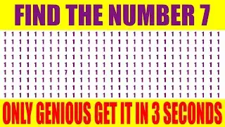 Find the ODD Number Challenge: Test Your Sharp Eyes | Can You Spot the Hidden Digits? Brain Therapy