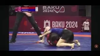 European Grappling UWW  Championships 2024.Баку.Сербова Екатерина