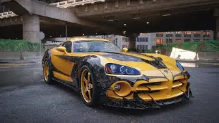 Dodge Viper (Forged Carbon Body kit) Unreal Engine 5 Visualisation