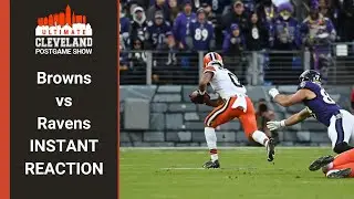 CLEVELAND BROWNS VS. BALTIMORE RAVENS INSTANT REACTION: Deshaun Watson is PERFECT in 2H comeback W