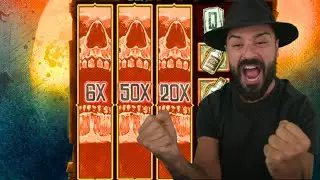 ROSHTEIN 9000X WIN ON WANTED DEAD OR A WILD!  | MASSIVE MULTIPLIERS  | HACKSAW GAMING  | + $3.5M WIN