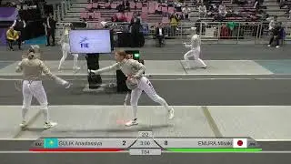 Tunis Grand Prix 2025 SWS - L64 - Anastassiya Gulik KAZ v Emura Misaki JPN
