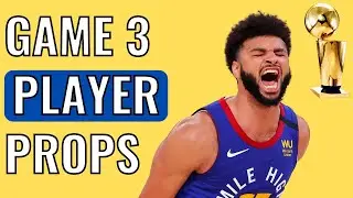 NBA FINALS GAME 3 PRIZEPICKS PLAYER PROPS