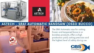 Astech - SRA1 Automatic Band Saw (Osobuco)