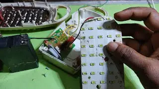 rechargeable led light repairing     इमरजेंसी लाइट कैसे बनाएं